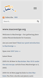 Mobile Screenshot of macsverige.org